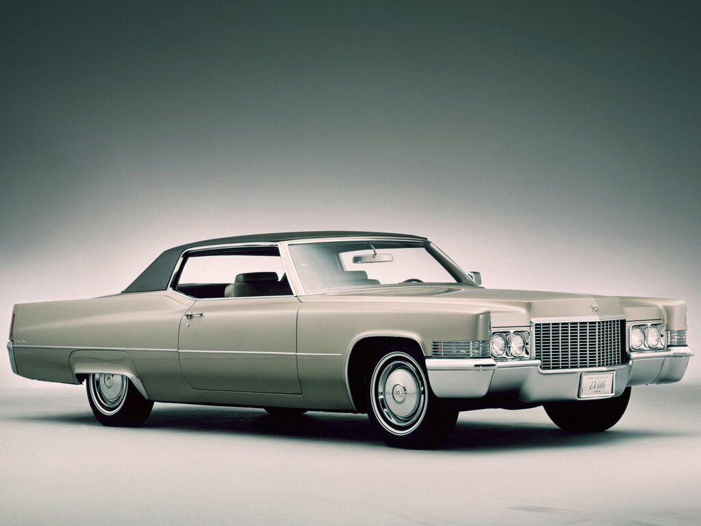 Cadillac DeVille (68347J) 5 поколение, рестайлинг, купе (01.1969 - 09.1970)